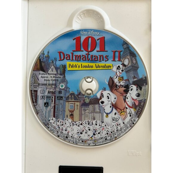 101 Dalmatians II Patch's London Adventure 2002 Disney DVD Kids Movie Pre-Owned - Picture 2 of 4